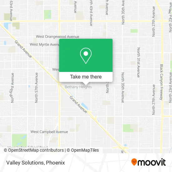 Valley Solutions map