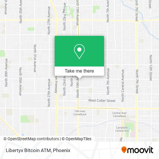 Libertyx Bitcoin ATM map