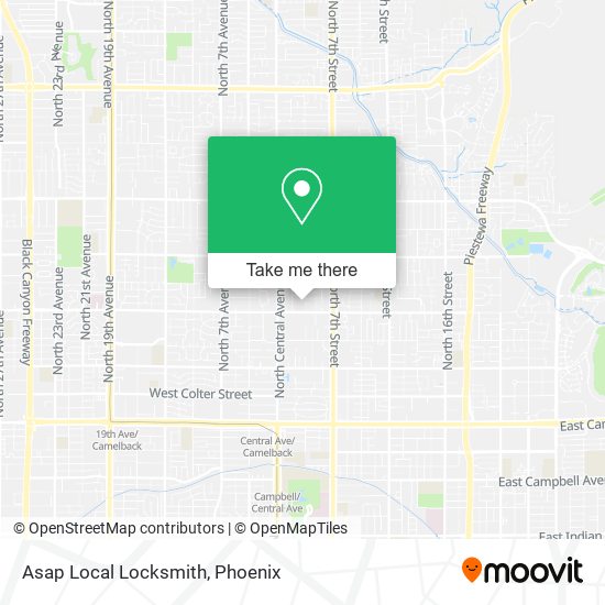Asap Local Locksmith map