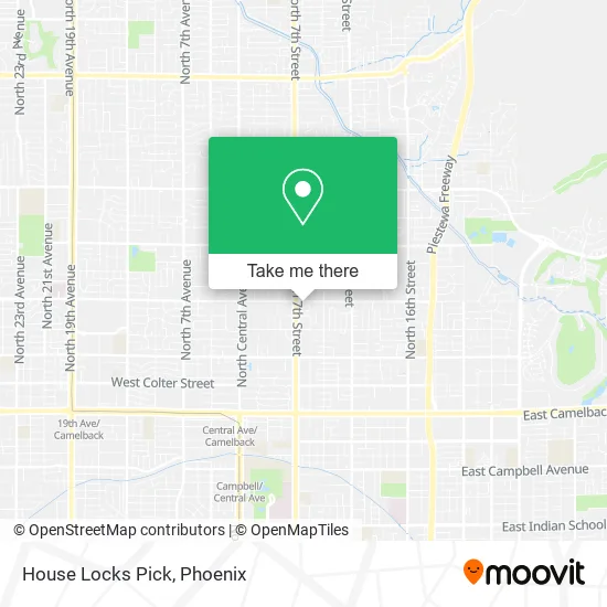 House Locks Pick map