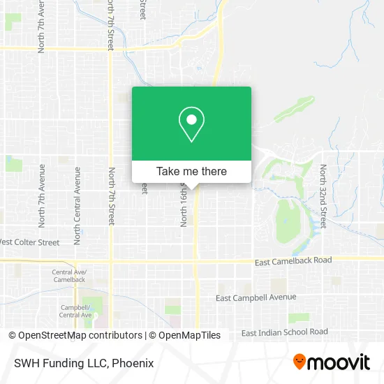 Mapa de SWH Funding LLC