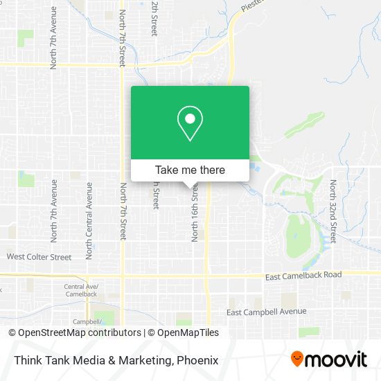 Think Tank Media & Marketing map