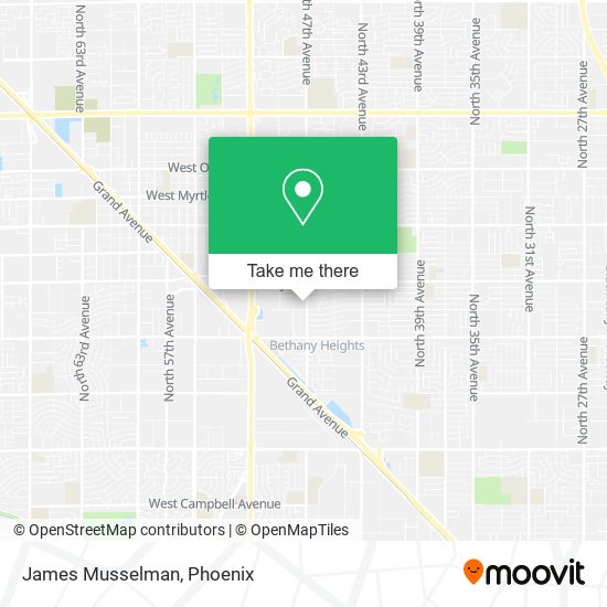 Mapa de James Musselman