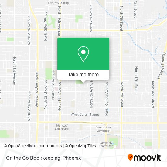 On the Go Bookkeeping map