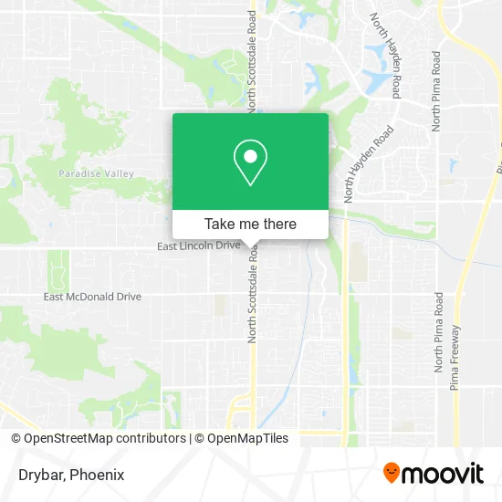 Drybar map
