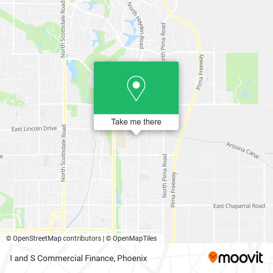 I and S Commercial Finance map