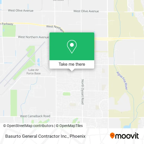 Basurto General Contractor Inc. map