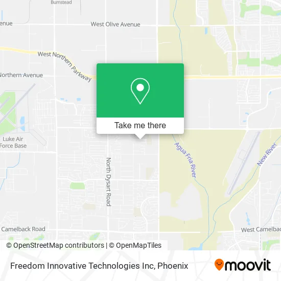 Freedom Innovative Technologies Inc map