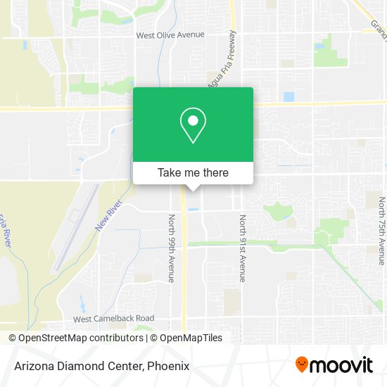 Arizona Diamond Center map