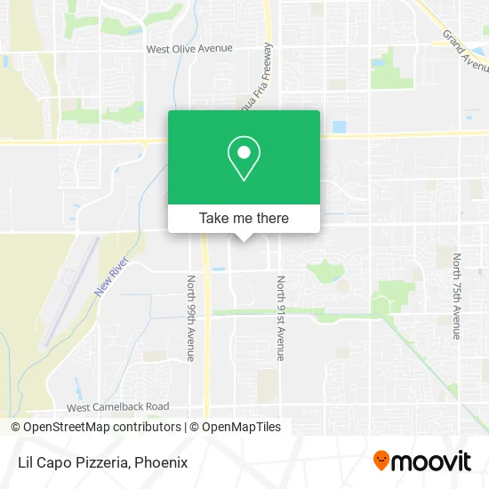 Mapa de Lil Capo Pizzeria