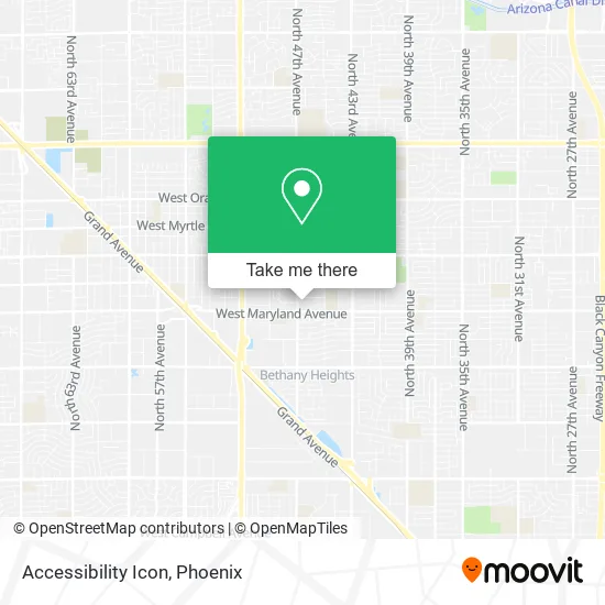 Mapa de Accessibility Icon