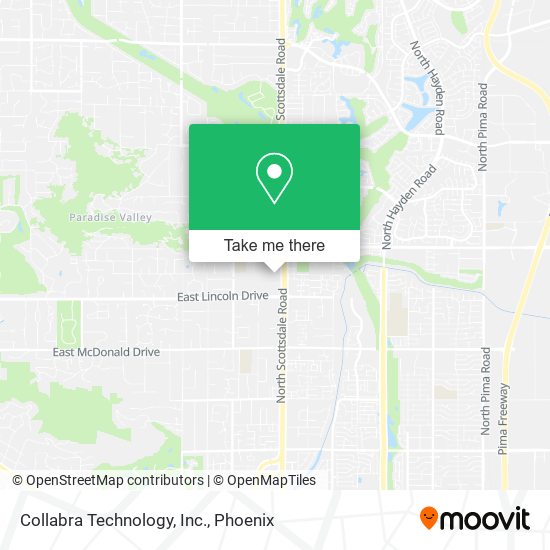 Collabra Technology, Inc. map