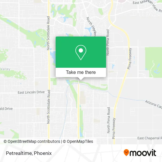 Petrealtime map