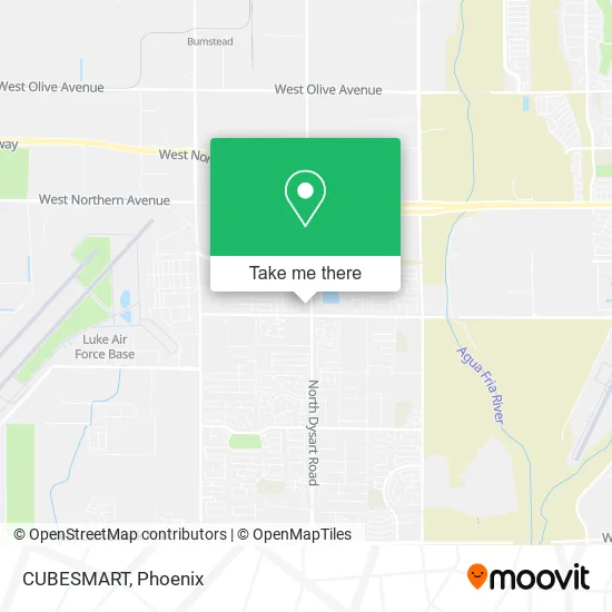 CUBESMART map