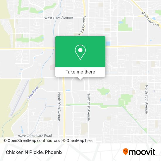 Chicken N Pickle map