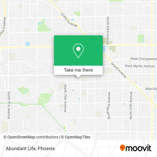 Abundant Life map