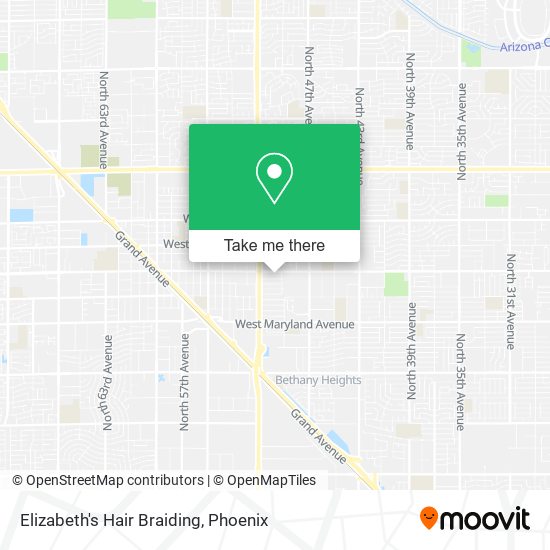 Mapa de Elizabeth's Hair Braiding