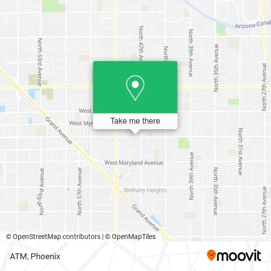 ATM map
