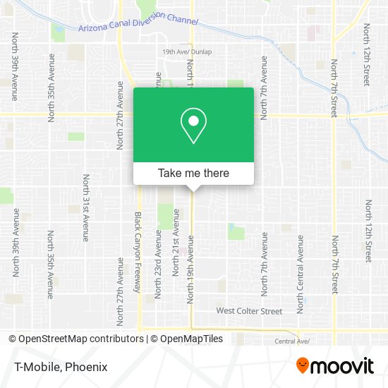 T-Mobile map