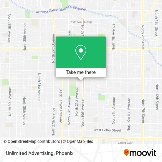 Unlimited Advertising map