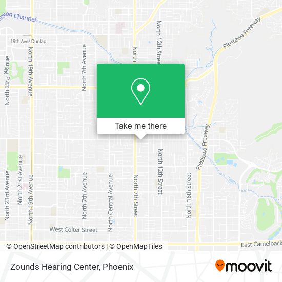 Zounds Hearing Center map