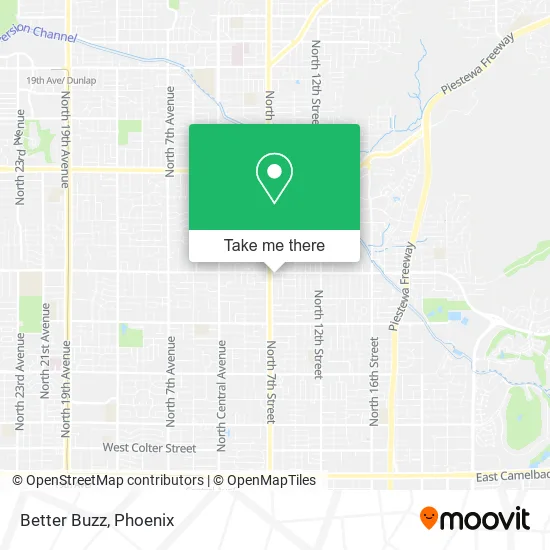 Better Buzz map