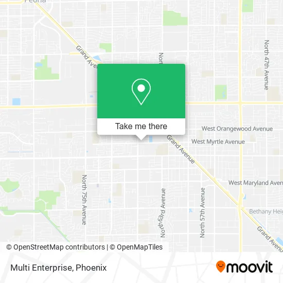 Multi Enterprise map
