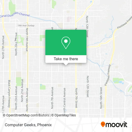 Computer Geeks map