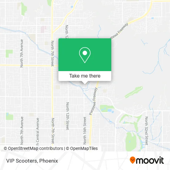 VIP Scooters map