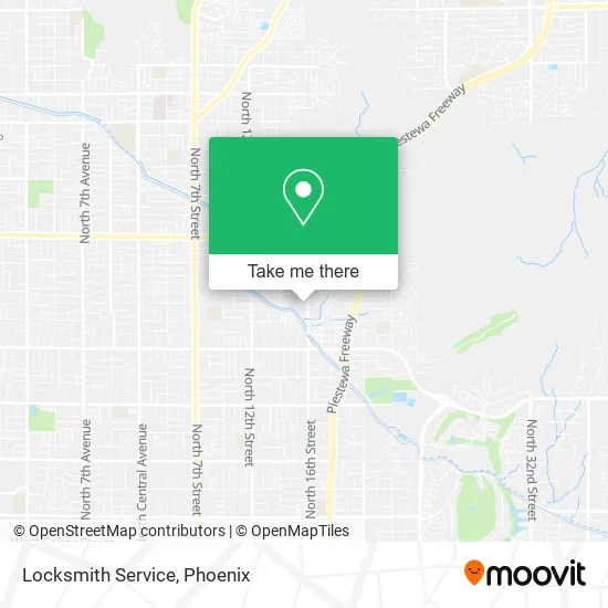 Locksmith Service map