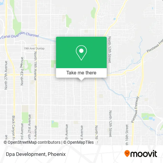 Dpa Development map