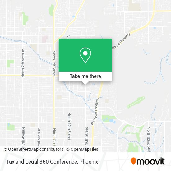 Mapa de Tax and Legal 360 Conference