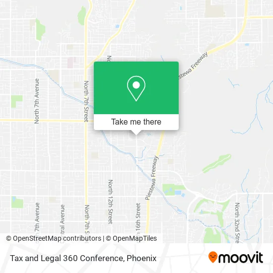 Tax and Legal 360 Conference map