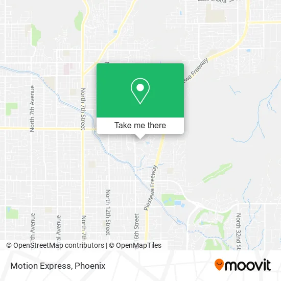 Motion Express map