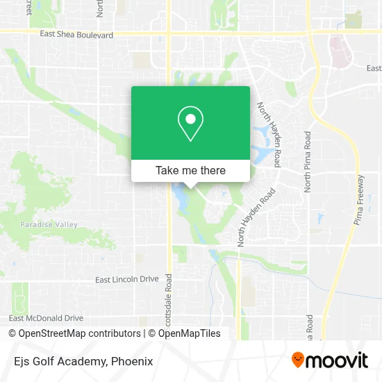 Ejs Golf Academy map