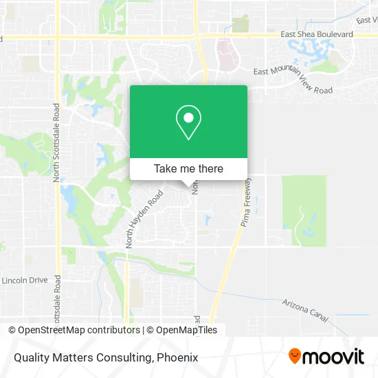 Quality Matters Consulting map