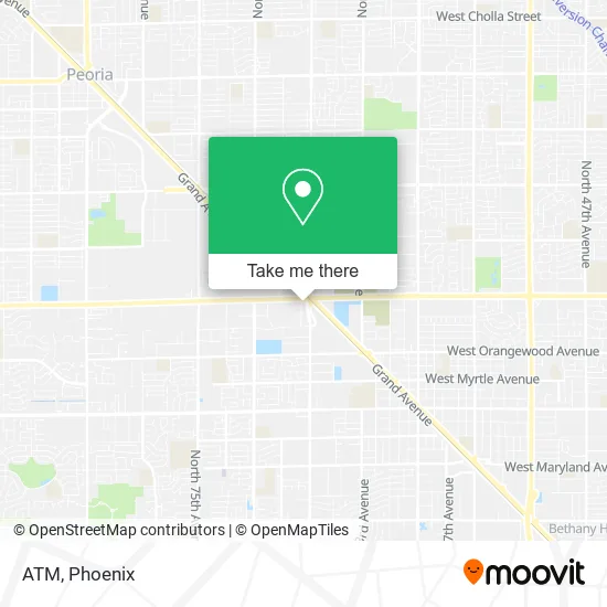ATM map
