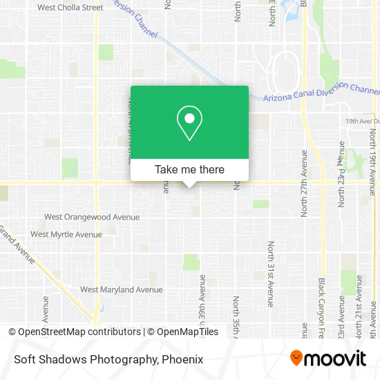 Soft Shadows Photography map