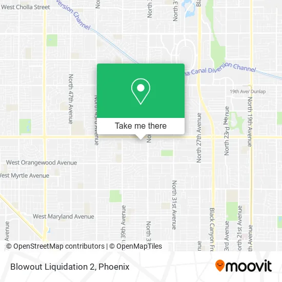Mapa de Blowout Liquidation 2