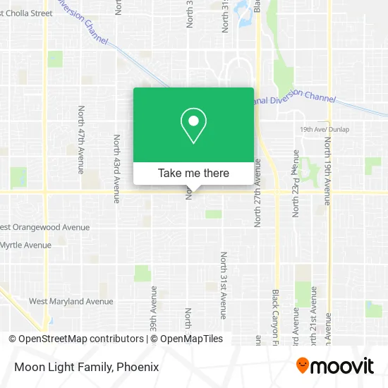 Mapa de Moon Light Family