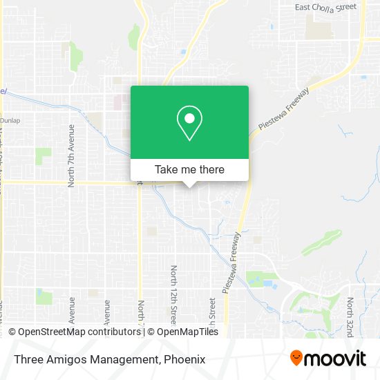 Three Amigos Management map