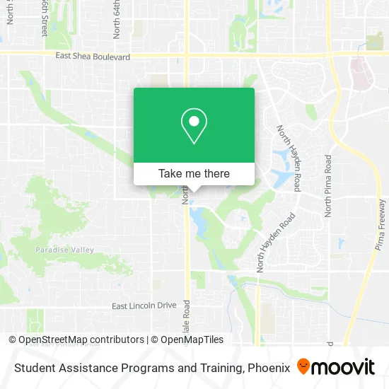 Student Assistance Programs and Training map