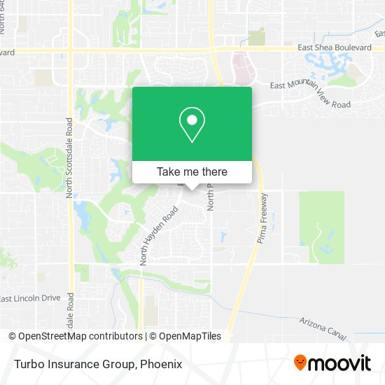 Turbo Insurance Group map