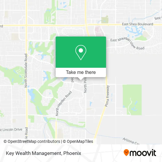 Key Wealth Management map