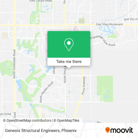 Mapa de Genesis Structural Engineers