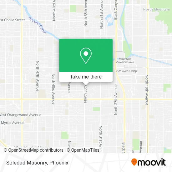 Soledad Masonry map