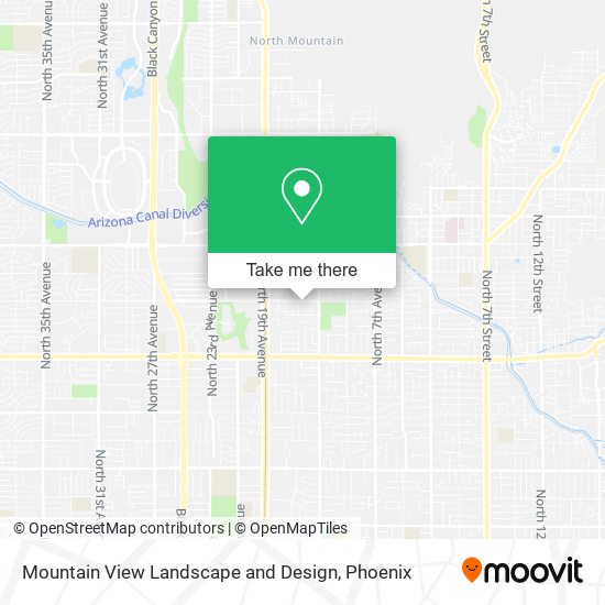 Mapa de Mountain View Landscape and Design