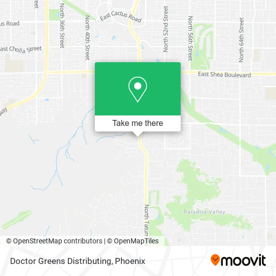 Doctor Greens Distributing map