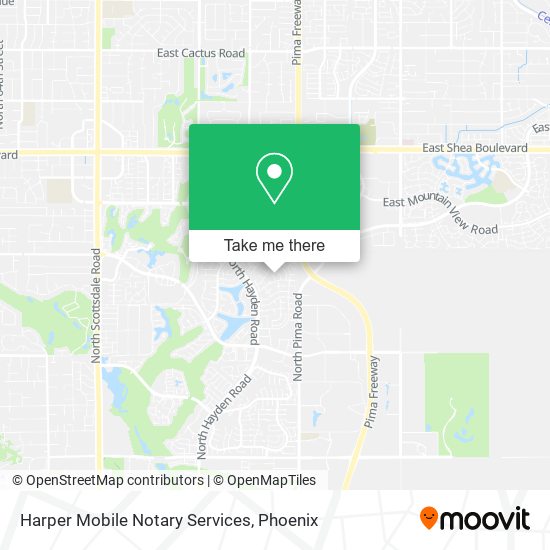 Harper Mobile Notary Services map