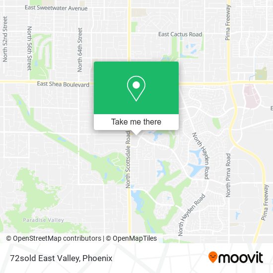 Mapa de 72sold East Valley